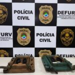 Polícia Civil recupera módulos de caminhões furtados na Capital e identifica autores