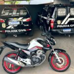Polícia Civil recupera moto objeto de crime de estelionato em Selvíria
