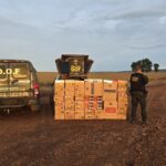 Veículo carregado com produtos ilegais é apreendido pelo DOF no município de Ponta Porã