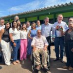 Ao lado de Riedel, senadora Soraya participa da entrega de veículos e posse de concursados da IAGRO