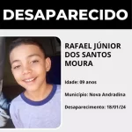 Polícia faz buscas por criança que desapareceu de casa na madrugada