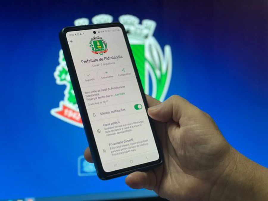 Prefeitura de Sidrolândia é a primeira do MS a criar canal de notícias no WhatsApp