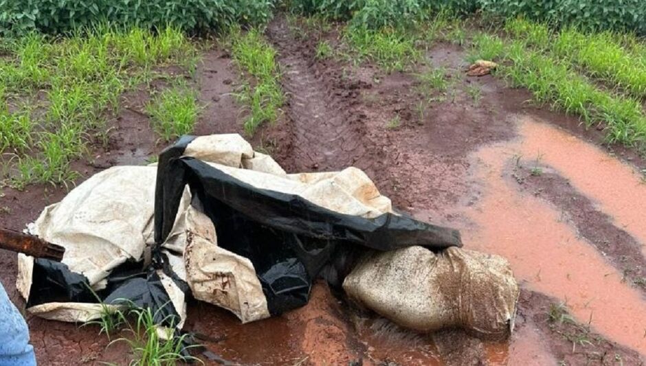 Corpo de homem é encontrado enrolado em sacos plásticos em Ponta Porã