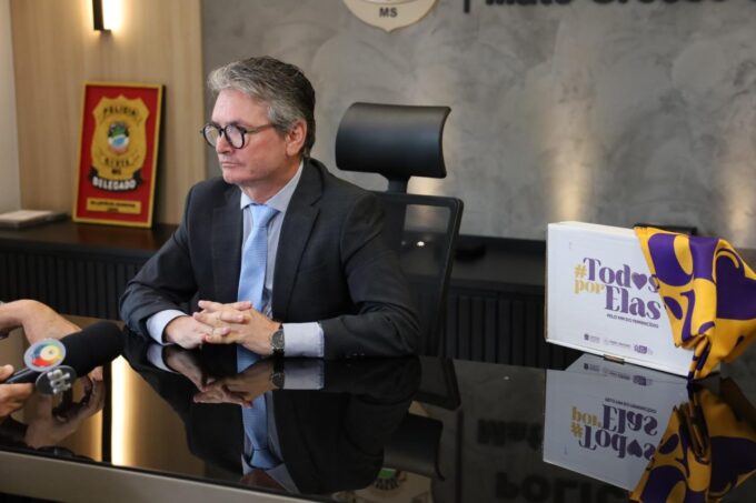 Delegado-Geral da Polícia Civil participa de entrevista sobre cidadania e sobre o Núcleo Institucional da Cidadania – NIC/PCMS