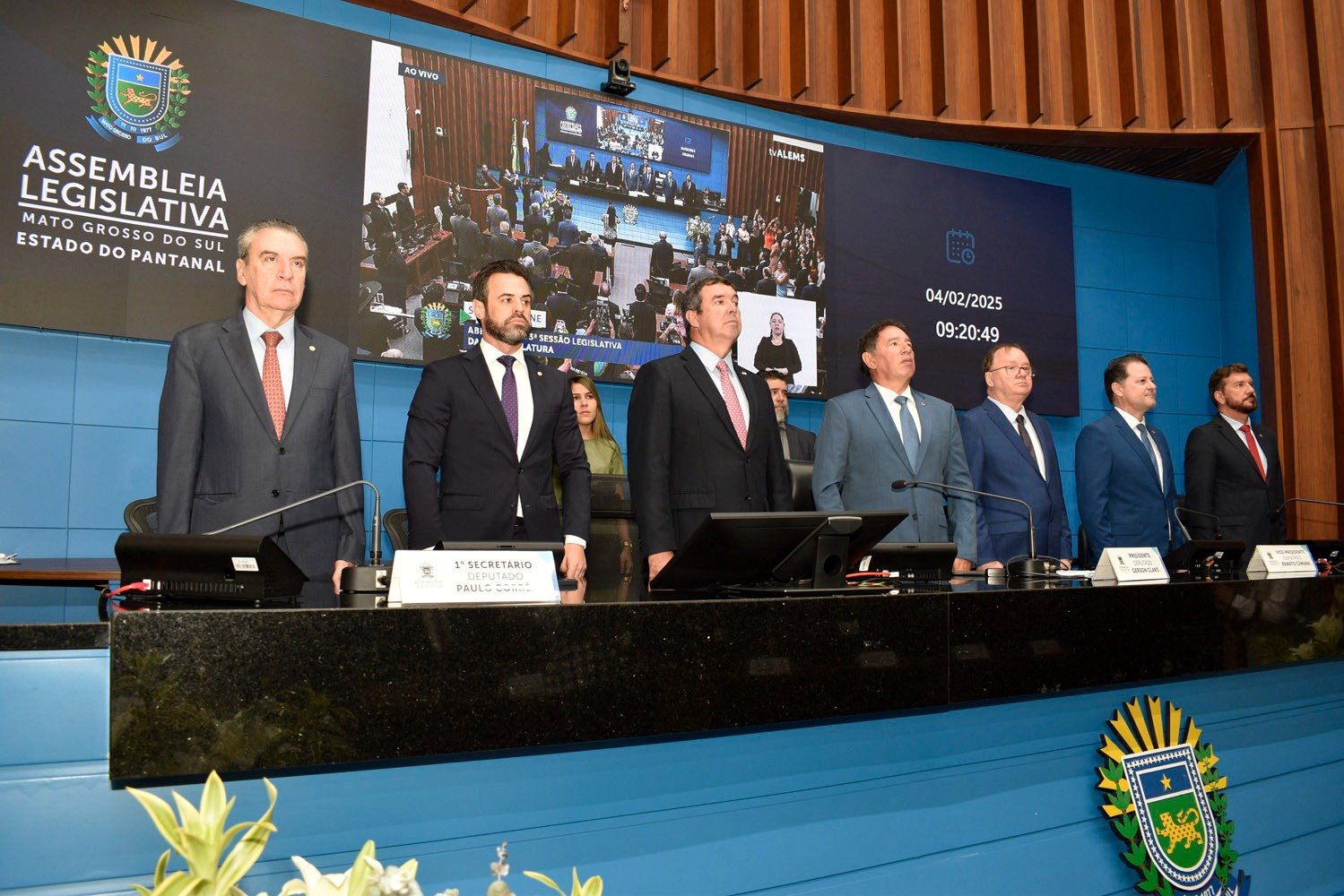 Delegado-Geral participa de solenidade de abertura do ano legislativo na ALEMS