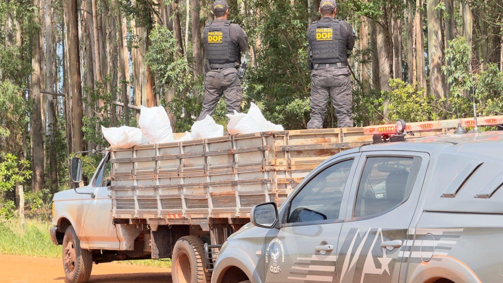 Mais de três toneladas de defensivo agrícola ilegal são apreendidas pelo DOF em Ponta Porã