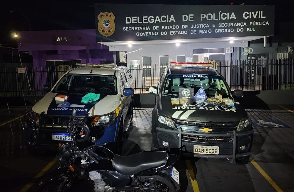 Operação conjunta prende agente funerário e apreende drogas que seriam transportadas de Costa Rica para Campo Grande