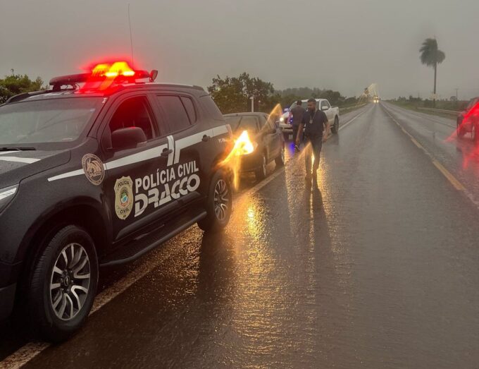 Polícia Civil apreende 748 kg de maconha na BR 060, próximo à Sidrolândia