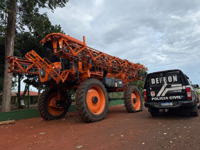 Polícia Civil apreende máquina agrícola levada de oficina em Dourados