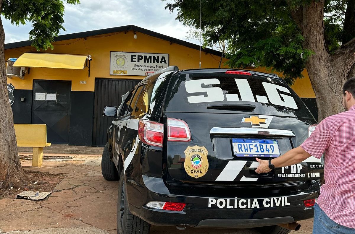 Polícia Civil cumpre mandado de prisão contra suspeito de furtos em Nova Andradina