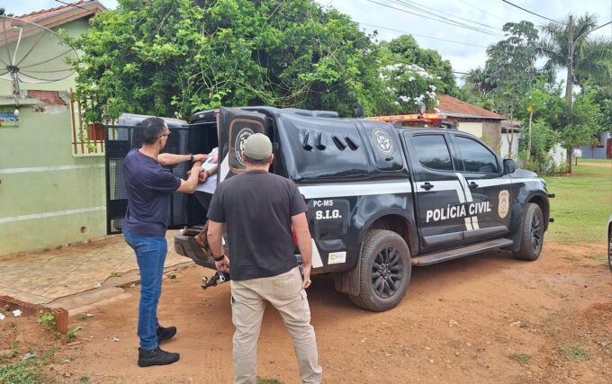 Polícia Civil identifica coautor de roubo e cumpre mandado de prisão em Jardim