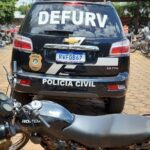 Polícia Civil prende em flagrante indivíduo por receptação de motocicleta e por tráfico de drogas