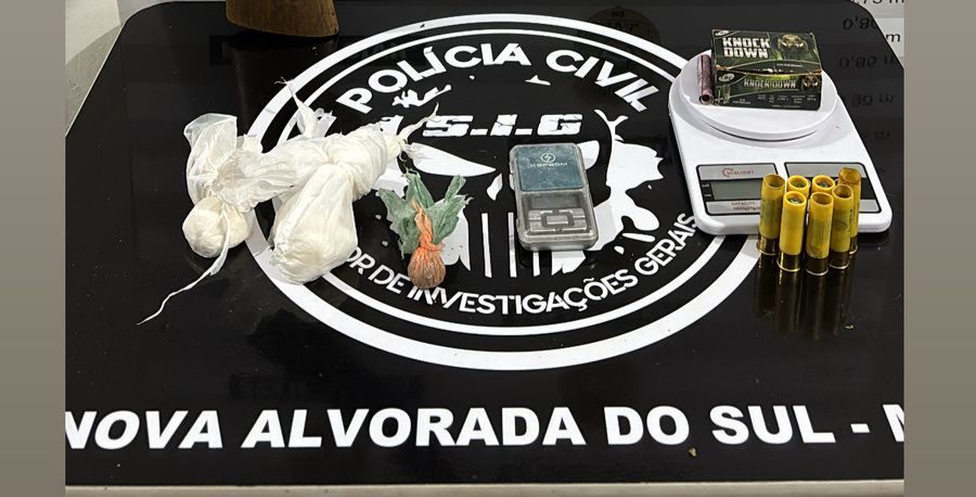 Polícia Civil prende homem por tráfico de drogas em Nova Alvorada do Sul