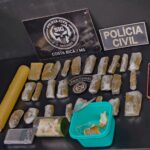 Polícia Civil prende indivíduo em flagrante por tráfico de drogas em Costa Rica
