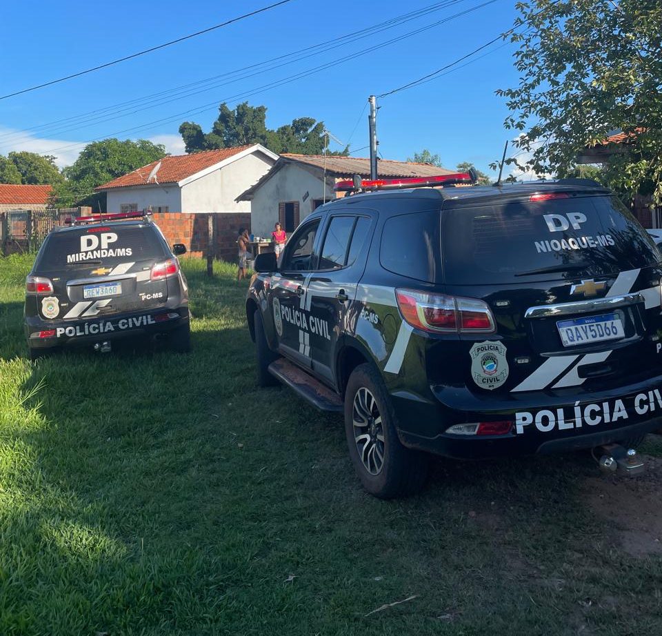 Polícia Civil prende suspeito de roubo seguido de morte ocorrido em Nioaque