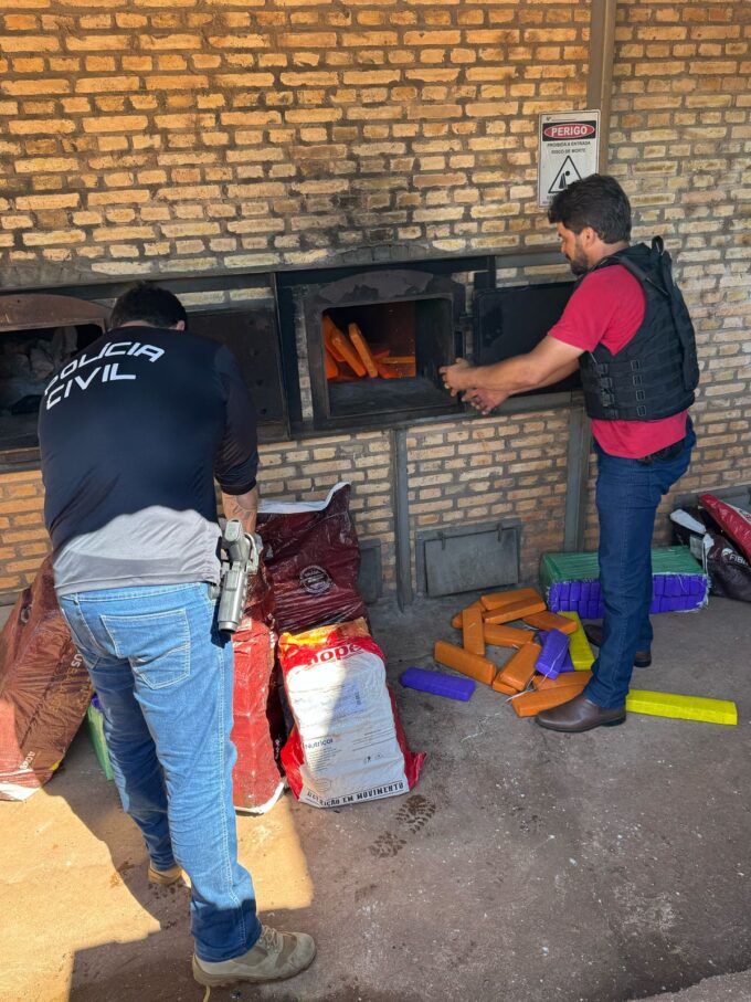 Polícia Civil realiza incineração de 300kg de maconha em Juti