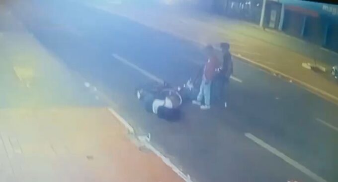 Polícia Civil recupera celular furtado enquanto a vítima era socorrida em via pública em Nova Andradina