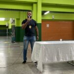 Polícia civil ministra palestra sobre drogas, atos infracionais e uso de celulares em colégio estadual de Paranhos