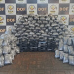 Veículo com mais de 180 quilos de drogas é apreendido pelo DOF em Itahum