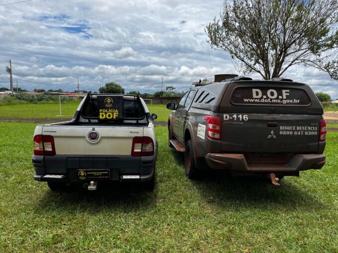 Veículo que seguia para Maracaju e cem telefones celulares escondidos na lataria são apreendidos pelo DOF em Ponta Porã