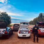 Veículos carregados com produtos ilegais são apreendidos pelo DOF em Ponta Porã