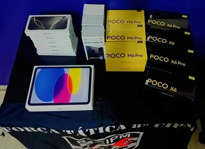 Força tatica da 8°CIPM de Sidrolandia em mais uma abordagem realiza apreensão e prisão