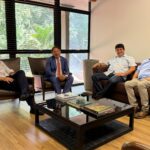Prefeito Rodrigo Basso (PL) se reúne com o presidente da ALEMS e autoridades estaduais para fortalecer projetos de Sidrolândia