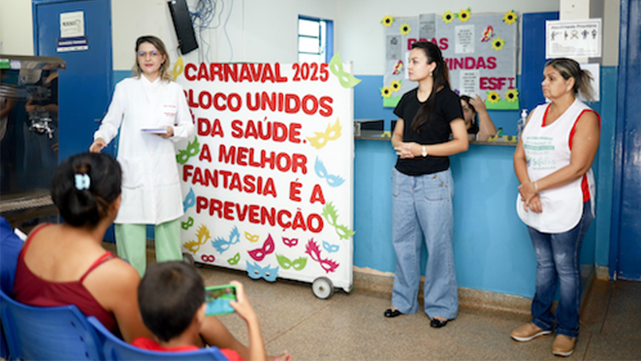 Campanha Curtir e Prevenir tem início no ESF Parque das Araras