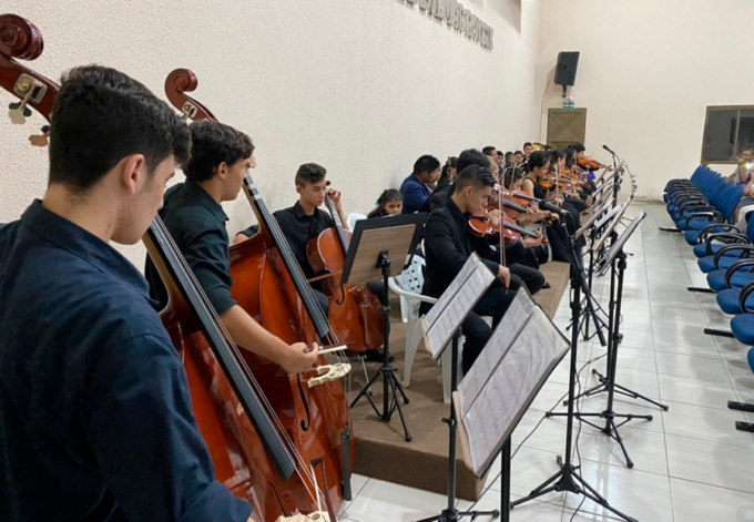 Matrículas abertas para a Orquestra Municipal de Sidrolândia