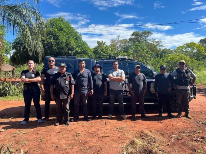 Durante Operação Protetor das Divisas e Fronteiras, Polícia Civil fecha “boca de fumo” e prende traficante que atuava na Aldeia Amambai