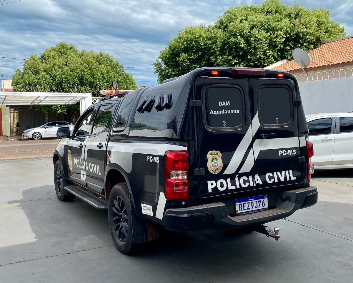 Em Aquidauana, Polícia Civil prende homem por descumprimento de medida protetiva, lesão corporal e ameaça