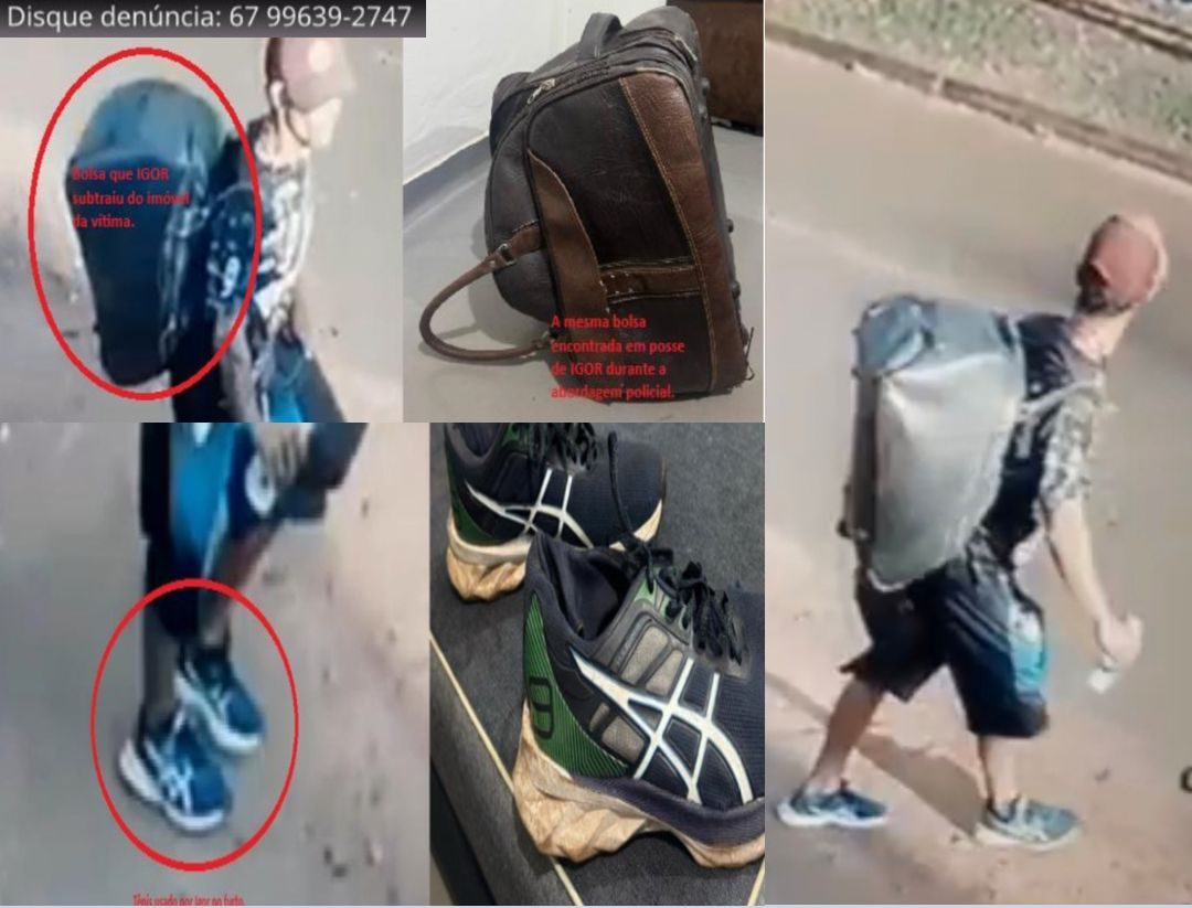 Em Ponta Porã, autor de furto é preso pelas Polícias Civil e Militar