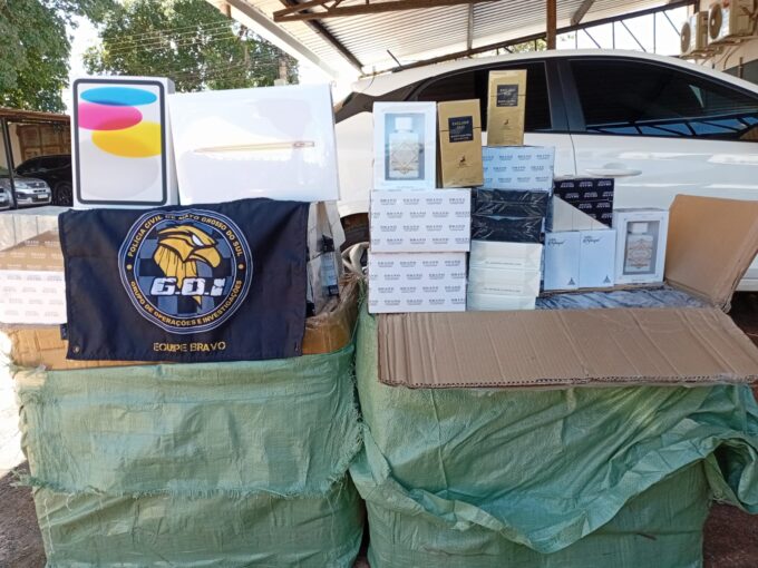 Polícia Civil apreende carga de descaminho na BR-060 em Campo Grande