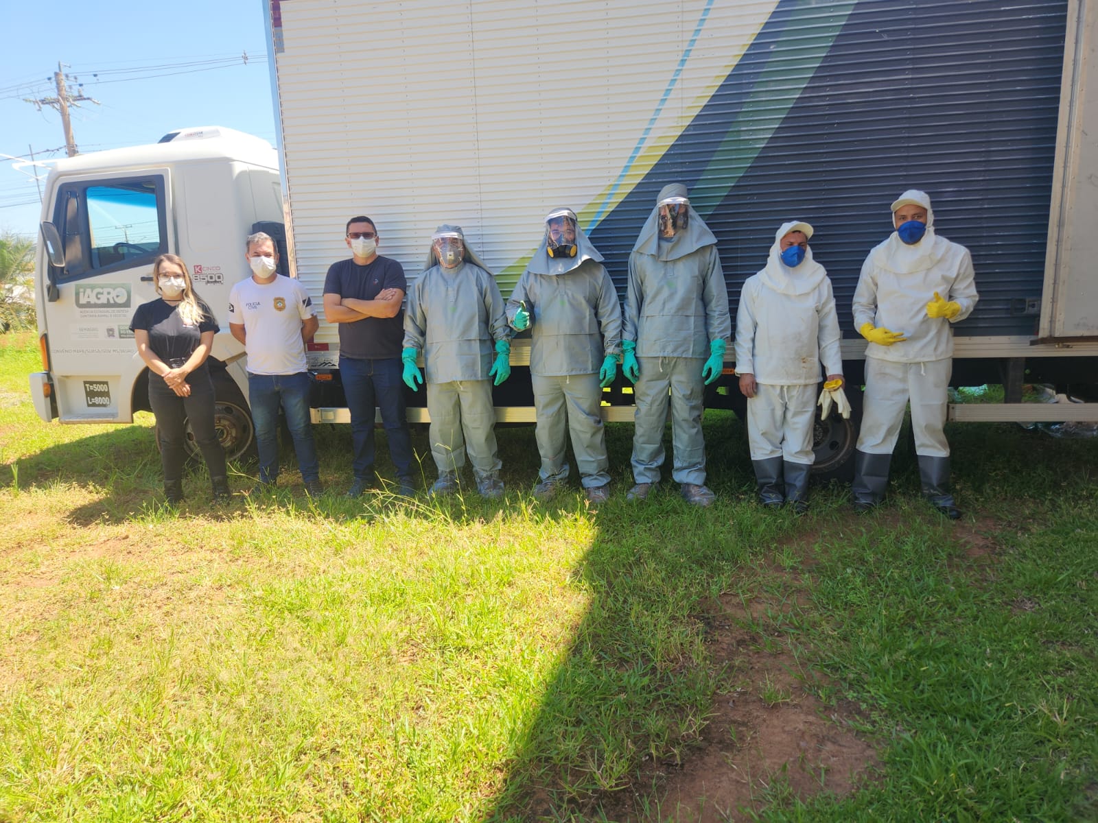 Polícia Civil e IAGRO realizam entrega de agrotóxico ilegal à Receita Federal em Campo Grande