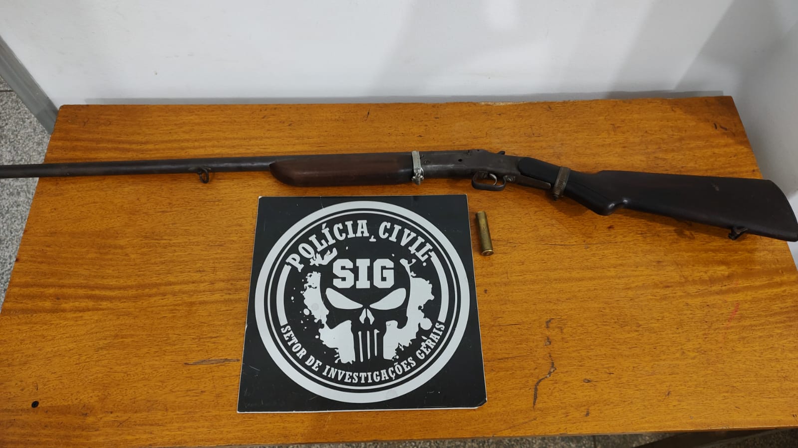 Polícia Civil prende em flagrante homem em posse de espingarda em Três Lagoas