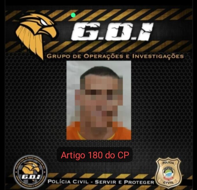 Polícia Civil prende indivíduo com mandado de prisão preventiva pelo crime de receptação na Capital