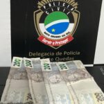 Polícia Civil prende mulher em flagrante por roubo contra o próprio pai em Sete Quedas