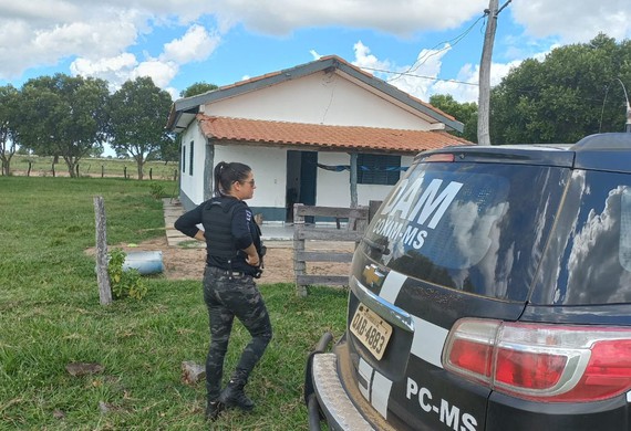 Policiais civis resgatam mulher vítima de violência doméstica gravemente violentada e submetida à cárcere privado no pantanal de Coxim