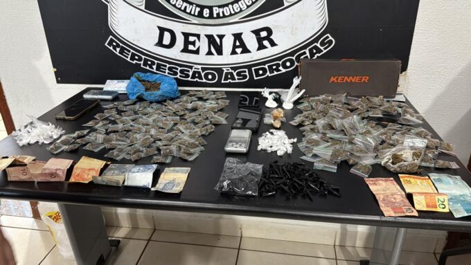 Polícia Civil prende três suspeitos de tráfico no bairro Centro Oeste, em Campo Grande