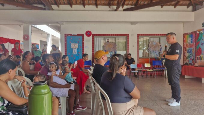 Polícia Civil promove palestra sobre violência e abuso contra crianças e adolescentes em Ladário