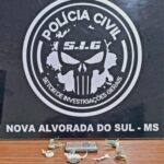 Polícia Civil realiza operação contra o tráfico de drogas em Nova Alvorada do Sul