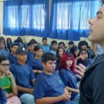 Polícia Civil realiza palestra sobre o combate ao uso de drogas para estudantes em Terenos