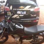 Polícia Civil recupera motocicleta furtada no Residencial Atlântico, em Campo Grande