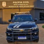 Polícias Civil e Militar cumprem mandado de prisão por estupro de vulnerável em Santa Rita do Pardo