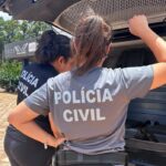 Policiais civis prendem suspeito de violência doméstica em flagrante, em Três Lagoas