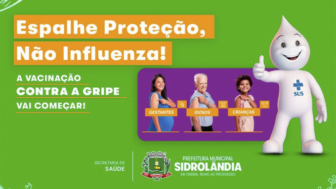 Vacinação contra influenza: saiba tudo sobre campanha deste ano em Sidrolândia