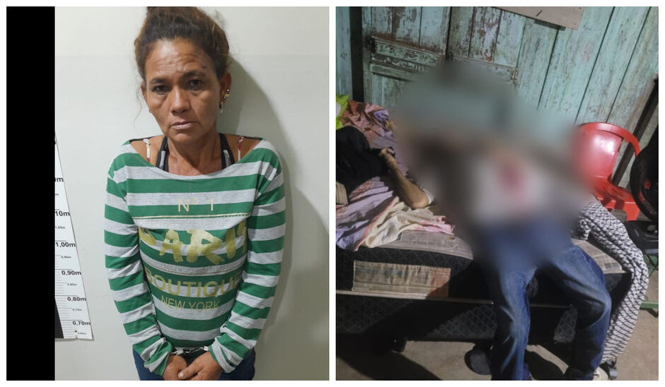 Mulher matou idoso a facadas para roubar dinheiro e celular em Porto Murtinho