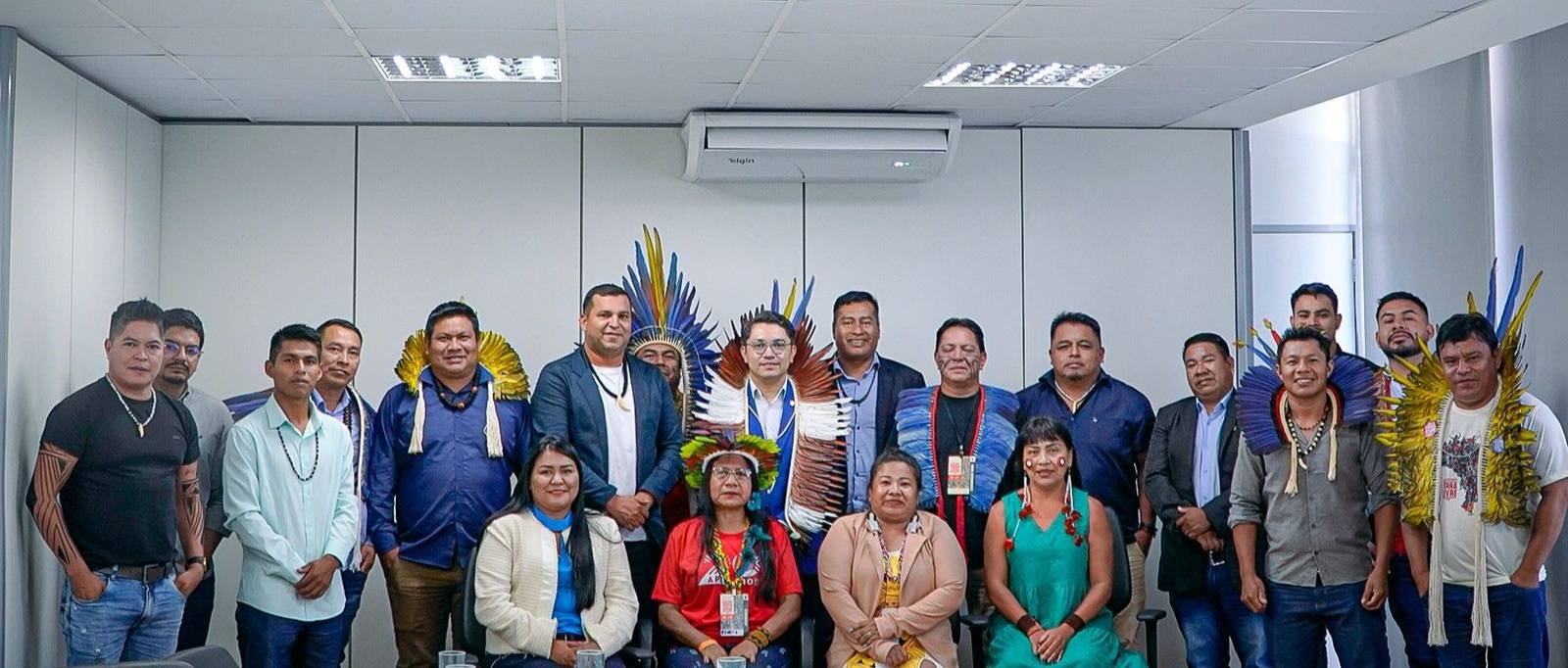 Vereador Otacir Figueredo e parlamentares indígenas de MS participam de encontros no Ministério dos Povos Indígenas