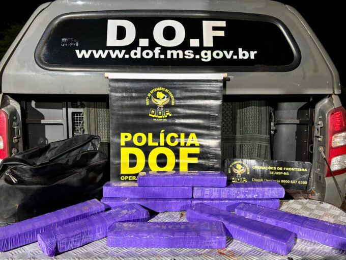 DOF prende homem com maconha em Amambai