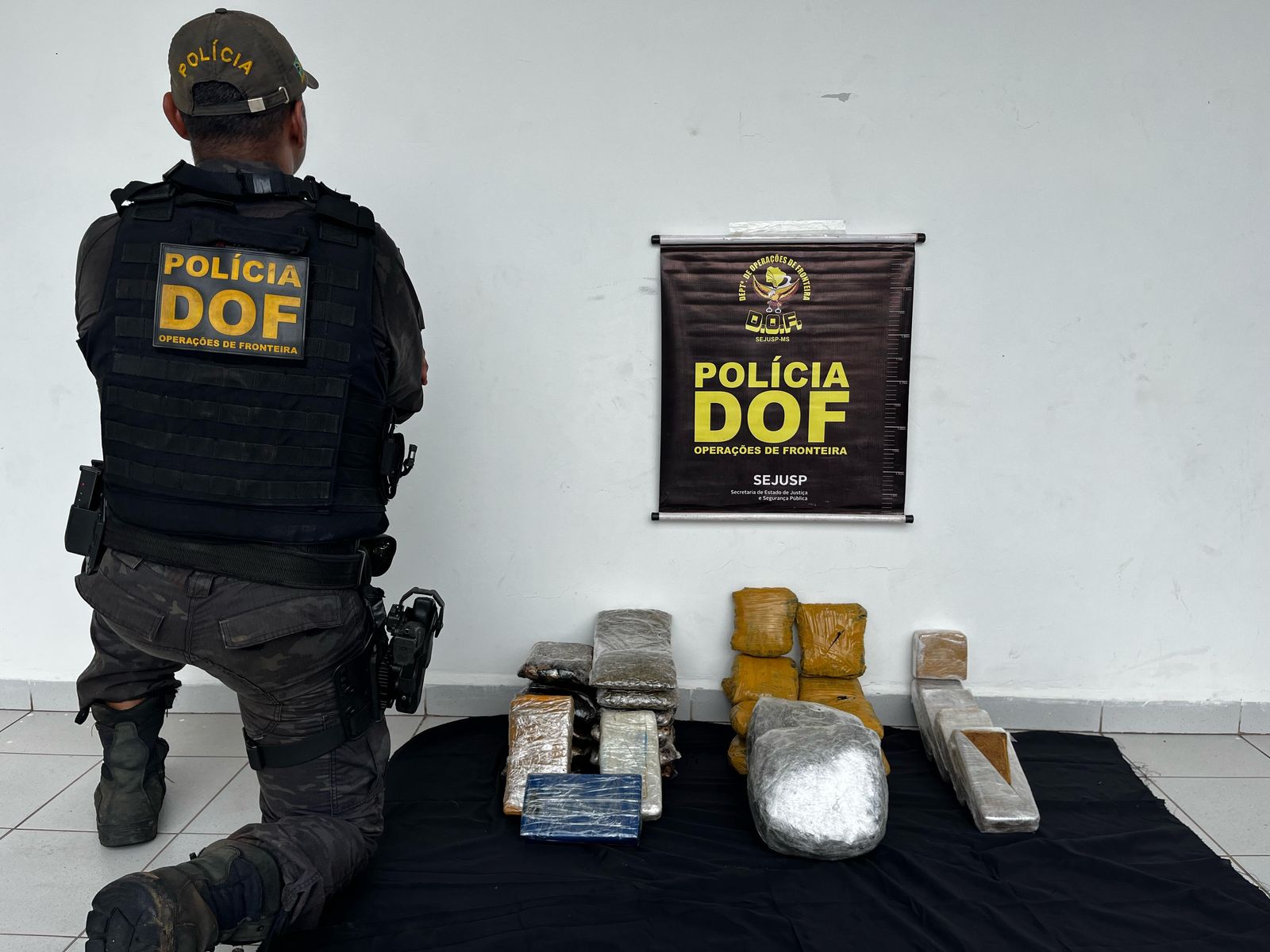 DOF realiza prisão de três mulheres que seguiam com cocaína e maconha para Campo Grande e São Paulo